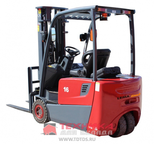 Электрический погрузчик LEMA  FE LI 16-3F TX48
