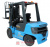 Электрический погрузчик DOLPHINLIFT  DLE 30 TX 60