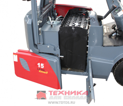 Электрический погрузчик LEMA  FE 30-4F TX55